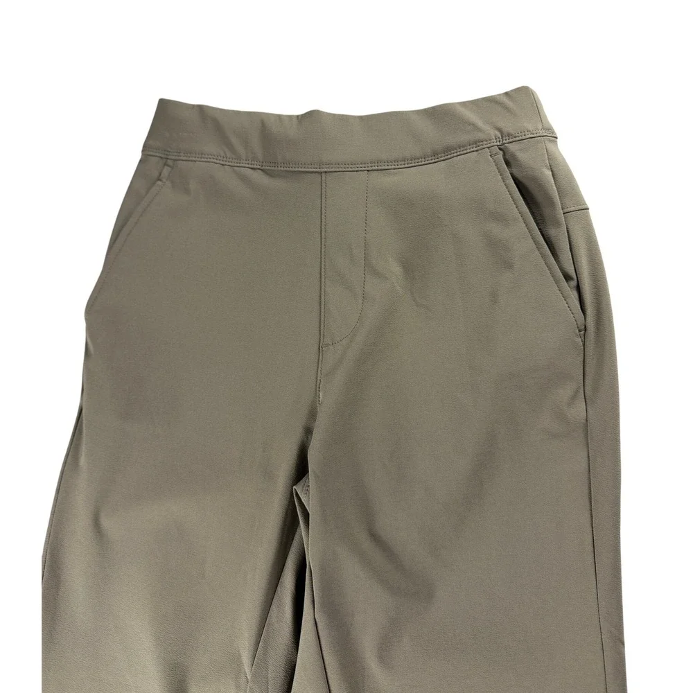 Member's Mark Travel Jogger Pants Olive Green Small 4-Way‎ Stretch UPF 30 NWT
